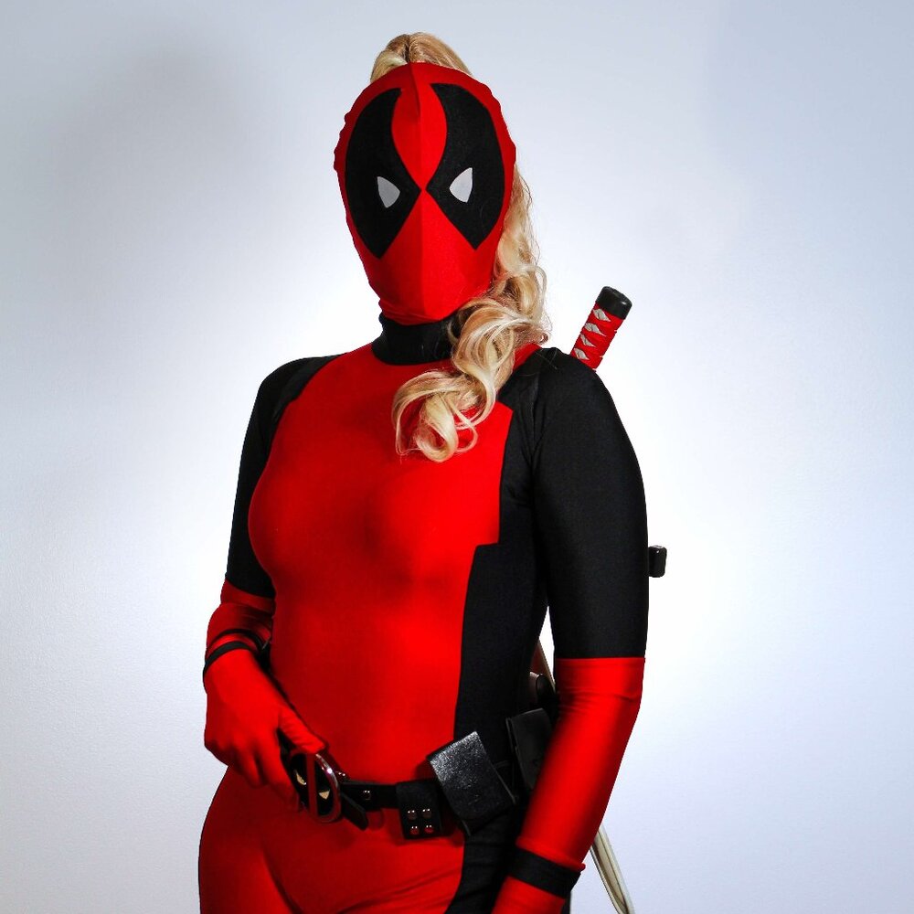 Complete Lady Deadpool Cosplay Costume